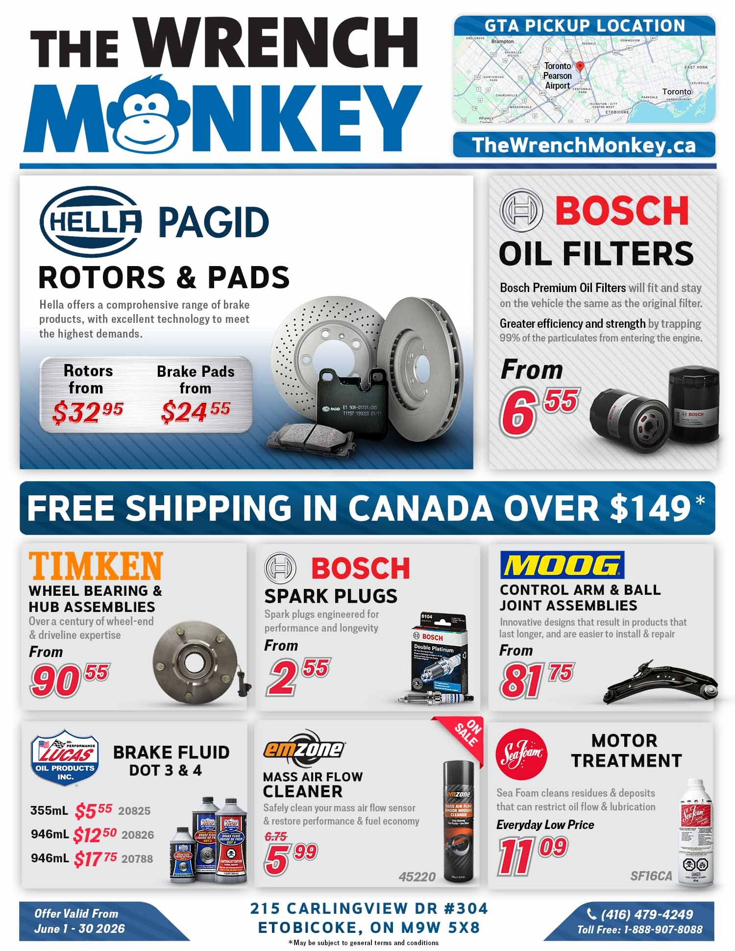 The Wrench Monkey Flyer June 2026