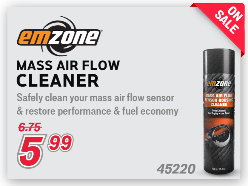 Emzone Mass Air Flow Cleaner 45220