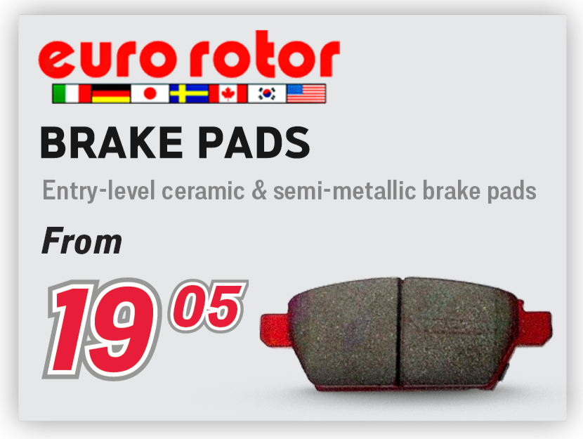 Eurorotor Brake Pads