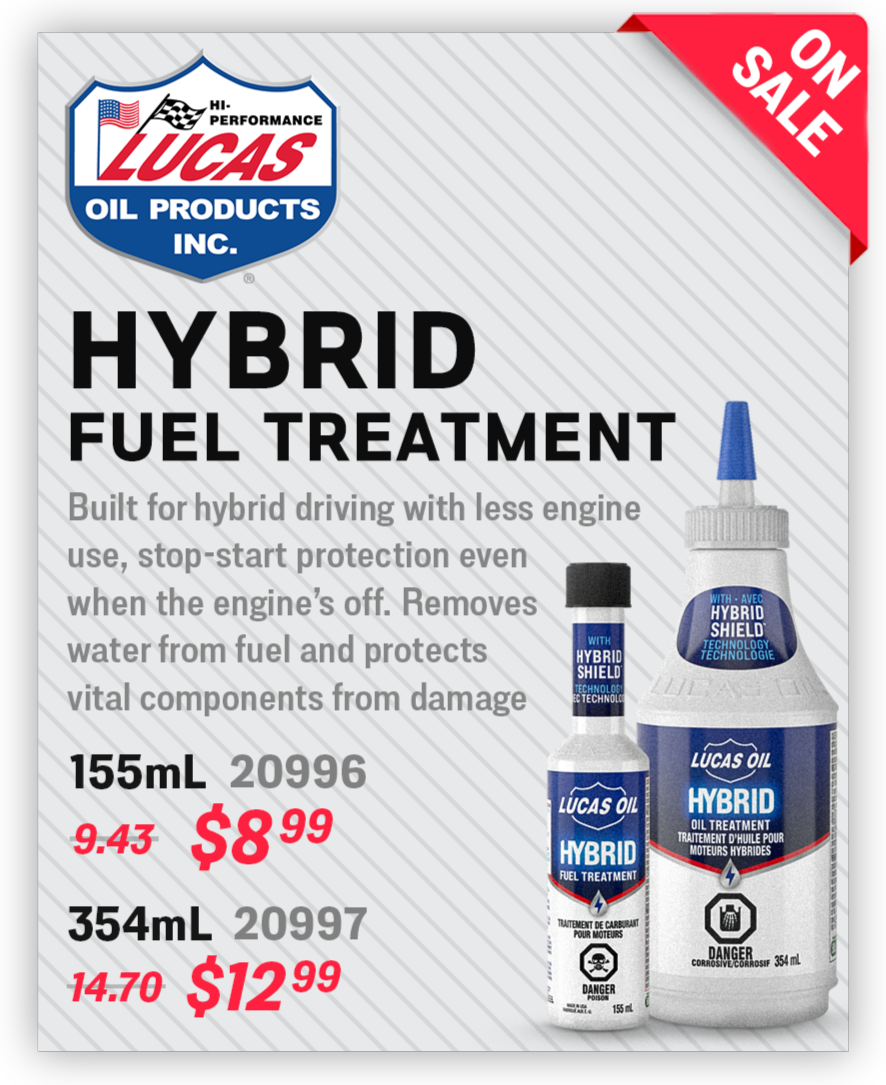Lucas Oil Hybrid Fuel Treatment