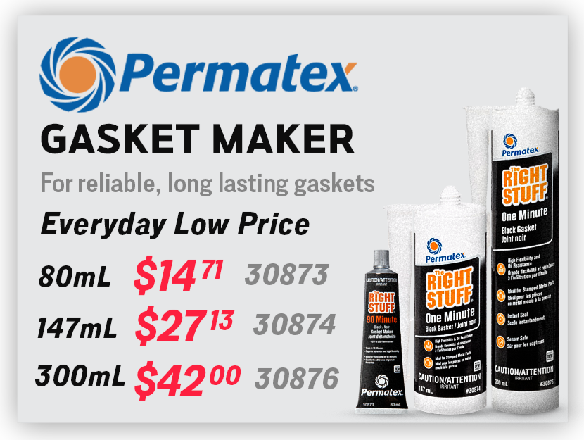 Permatex gasket maker