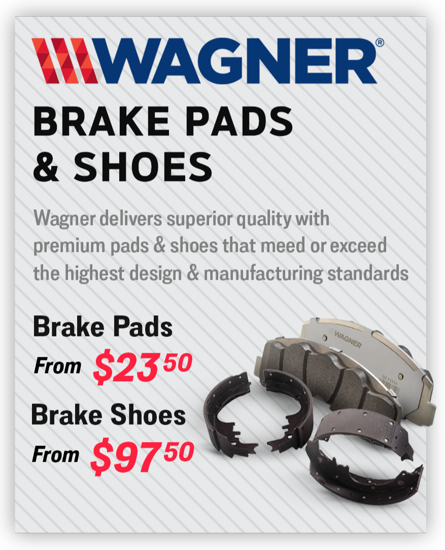 Wagner Brake Pads & Shoes