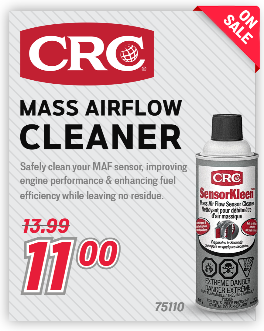 CRC 75110 mass air flow sensor cleaner