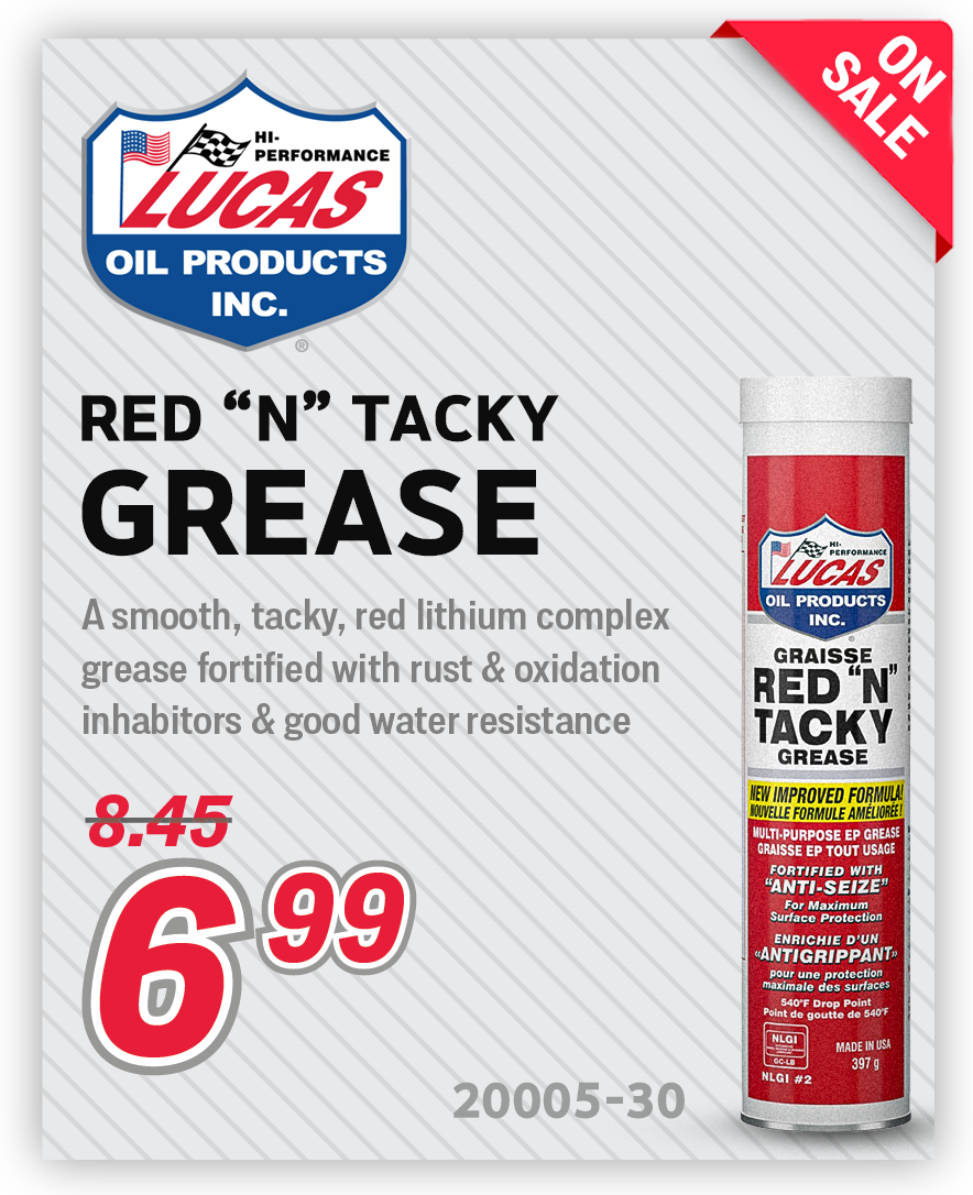 Lucas Red N Tacky Grease