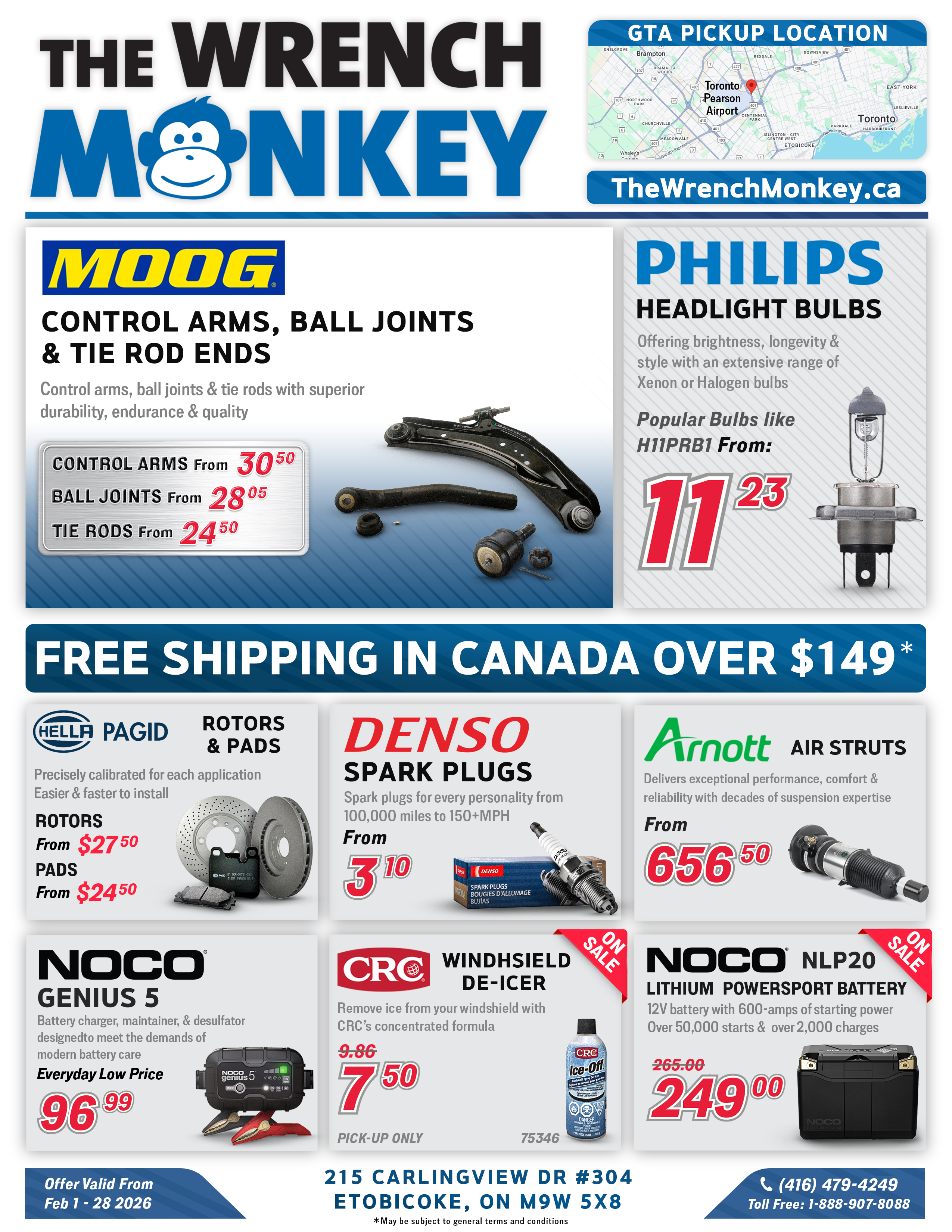 The Wrench Monkey Flyer February 2026