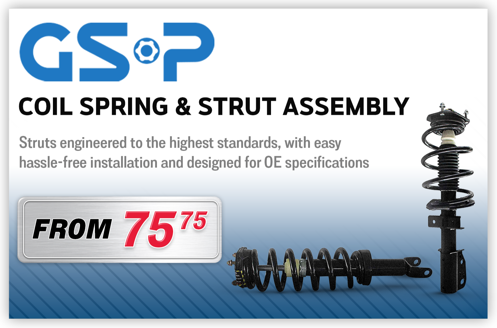 GSP Coil Spring & Strut Assembly