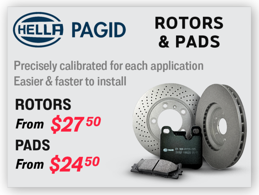 Hella Pagid Rotors & Pads