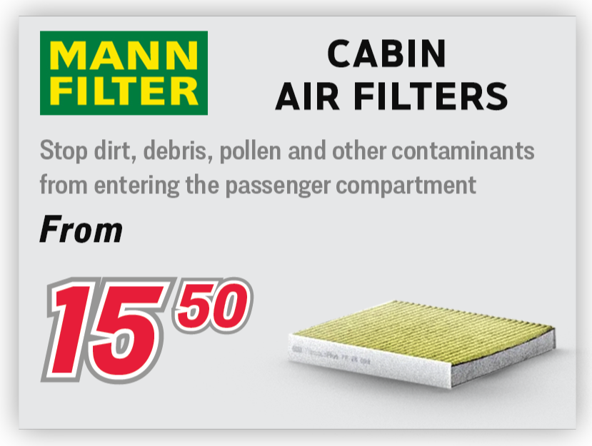 Mann-Filter Cabin Air Filter