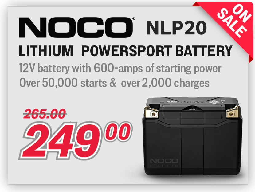 NOCO NLP20 600A Lithium Powersport Battery