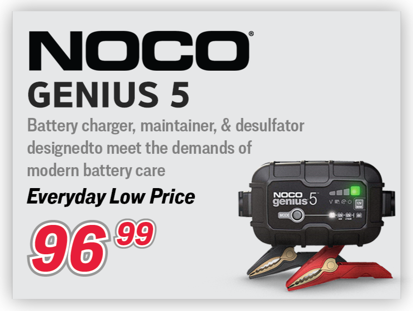 NOCO Genius 5 Multi-purpose Battery Charger