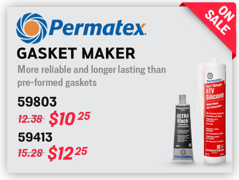 Permatex gasket maker