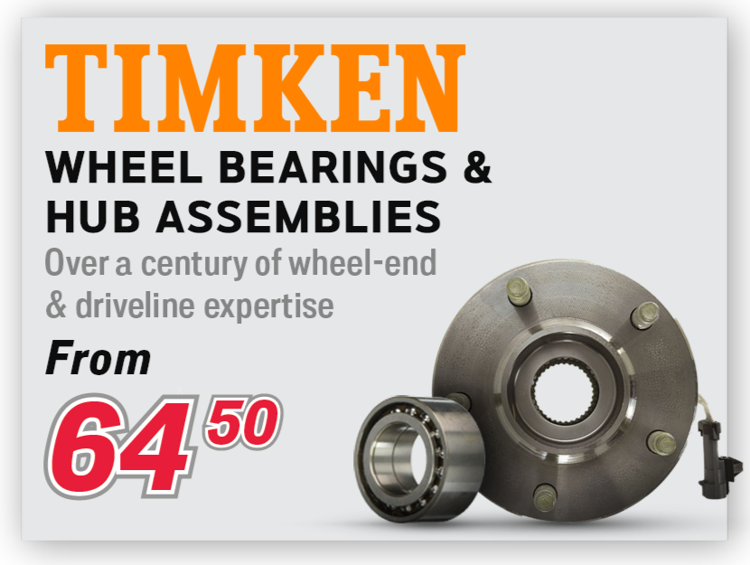Timken Wheel Bearings & Hub Assemblies