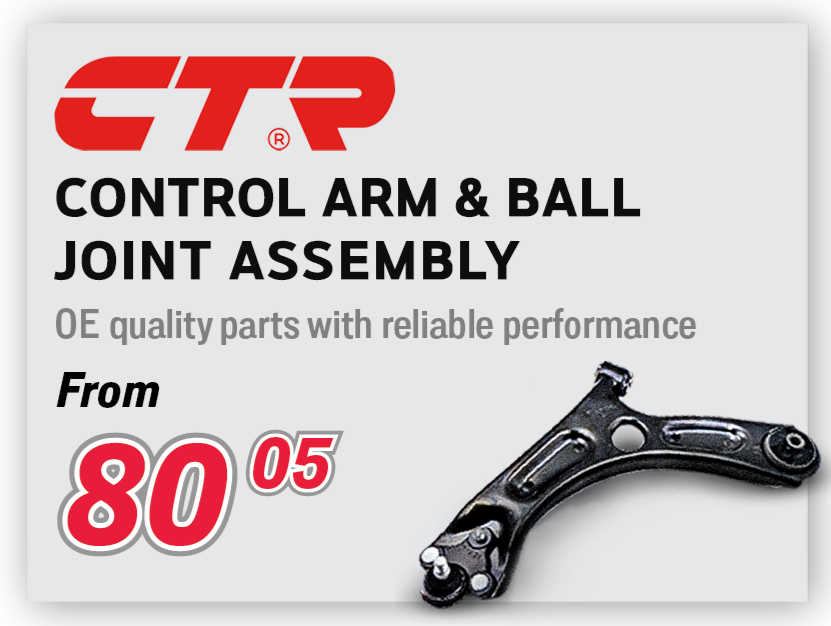 CTR Control Arm & Ball Joint Assembly