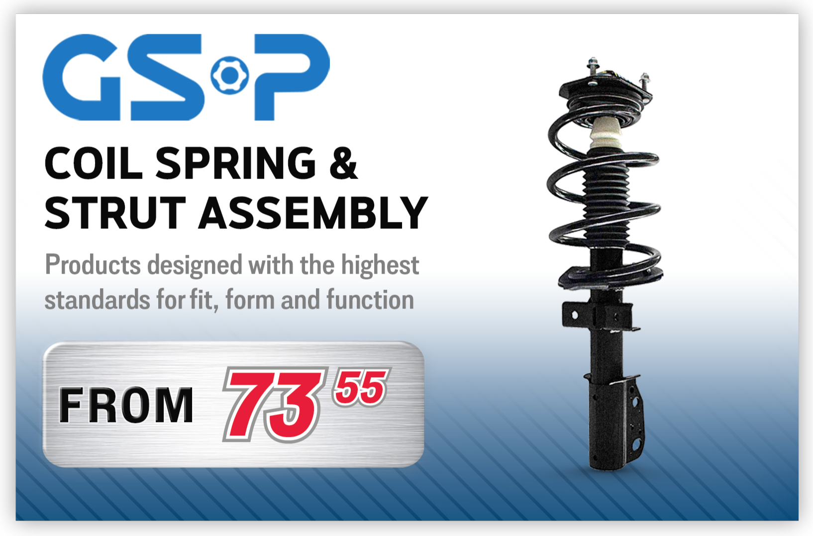 GSP Coil Spring & Strut Assembly
