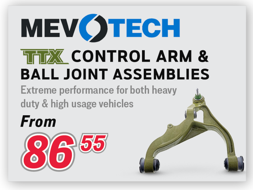 Mevotech TTX Control Arm & Ball Joint Assemblies