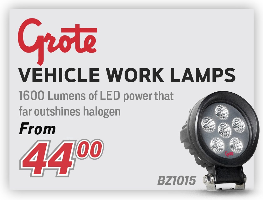 Grote Vehicle Work Lamps
