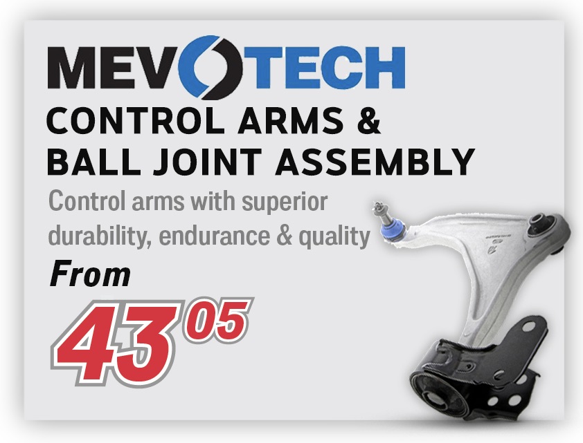Mevotech Control Arm & Ball Joint Assemblies