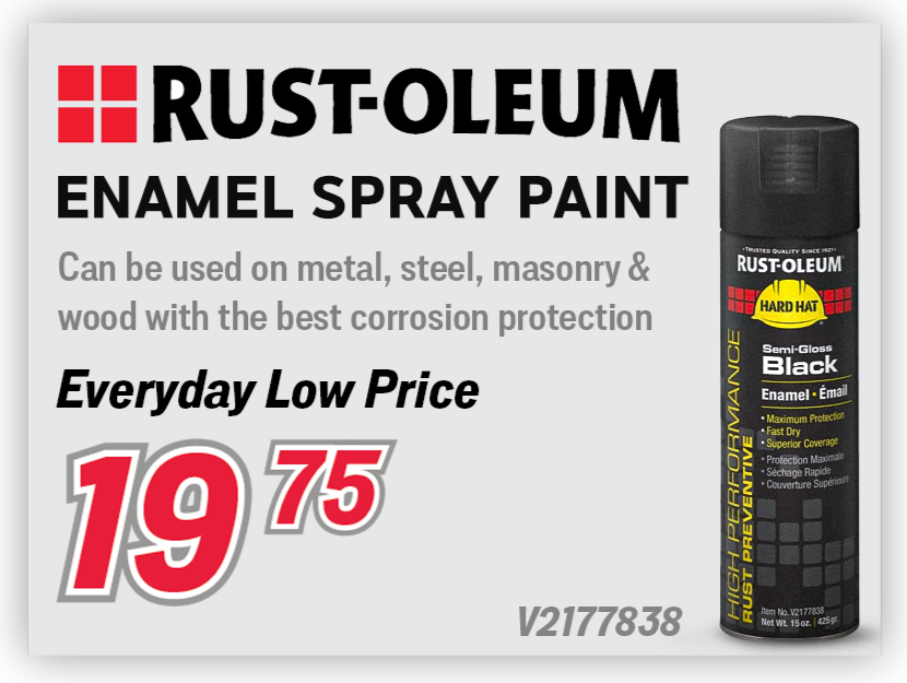 Rust-Oleum Enamel Spray Paint