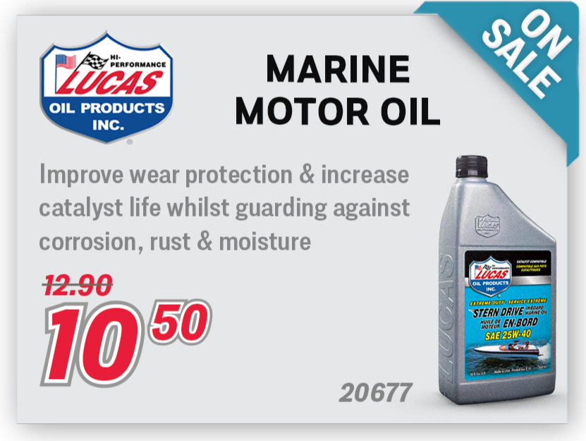 Lucas Marine Motor Oil