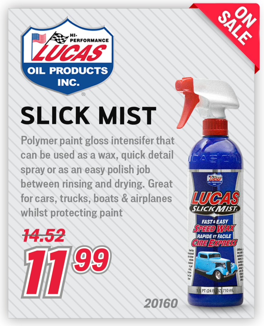 Lucas Slick Mist 20160