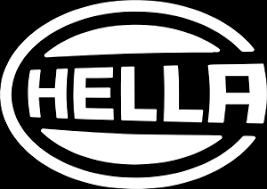 Hella Lighting products Hella light bulbs logo