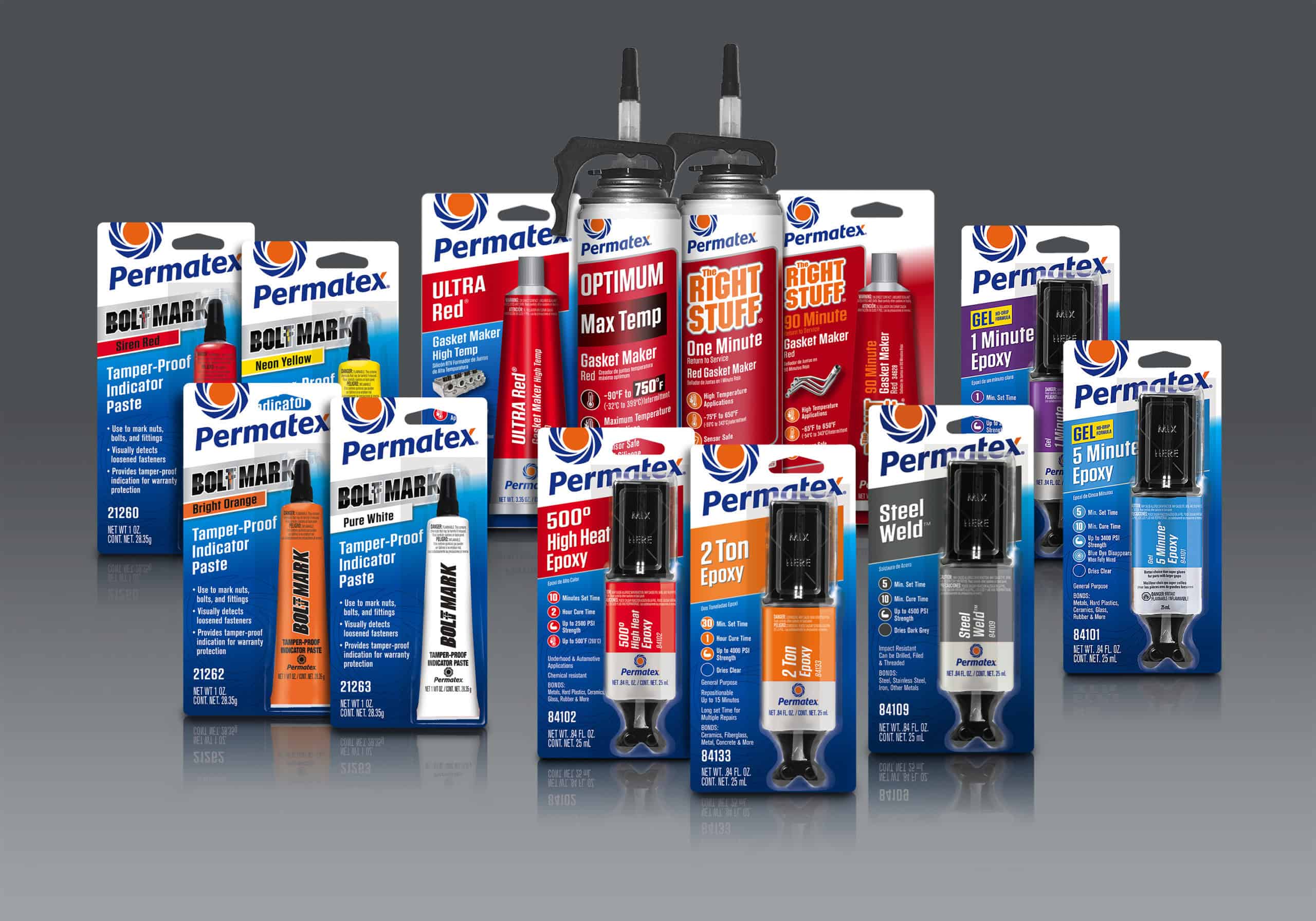 Permatex Product Assortment Permatex Product Assortment image