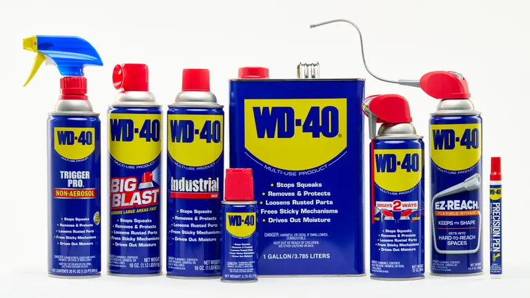 WD-40 Lubricants, Degreasers & Rust Removal Products Image