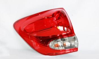 2005 Toyota Sequoia Tail Light Assembly Left Outer TYC 11611400 image 1 of 4