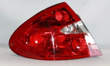 2009 Buick LaCrosse Tail Light Assembly Left TYC 11613600 image 2 of 4