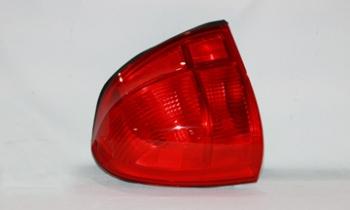 2004 Lincoln Town Car Tail Light Assembly Left TYC 11614601 image 2 of 4
