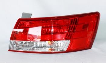 2008 Hyundai Sonata Tail Light Assembly Right Outer TYC 11618900 image 1 of 4