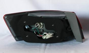 2008 Hyundai Sonata Tail Light Assembly Right Outer TYC 11618900 image 2 of 4