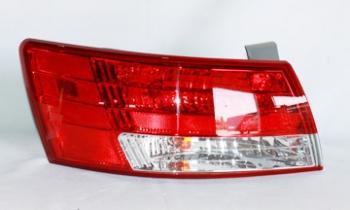 2008 Hyundai Sonata Tail Light Assembly Left Outer TYC 11619000 image 1 of 4