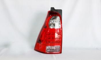 2009 Toyota 4Runner Tail Light Assembly Left TYC 11621201 image 2 of 4