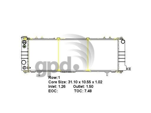Global Parts Distributors 1193 Global Parts Distributors 1193 product image 1 of 1