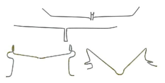 2001 Toyota Sequoia Disc Brake Hardware Kit Front Carlson 13271 image 1 of 1