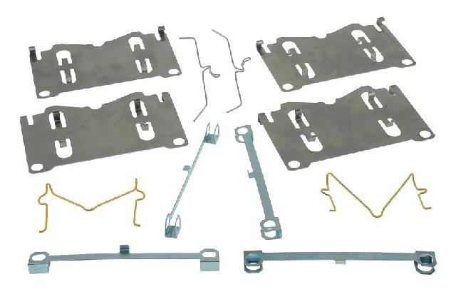 2003 Toyota Land Cruiser Disc Brake Hardware Kit Front Carlson 13345 image 1 of 1
