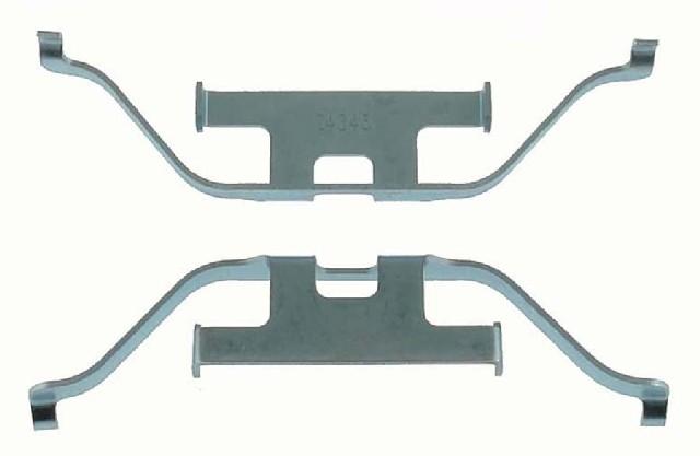 2011 BMW Alpina B7L Disc Brake Hardware Kit Rear Carlson 13394 image 1 of 1