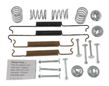 1979 Volkswagen Super Beetle Drum Brake Hardware Kit Rear Carlson 17179 image 1 of 1
