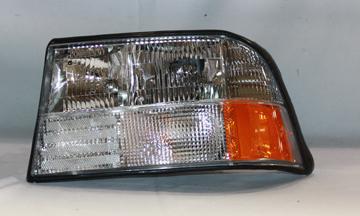 2003 GMC Sonoma Headlight Assembly Left TYC 20524400 image 2 of 2