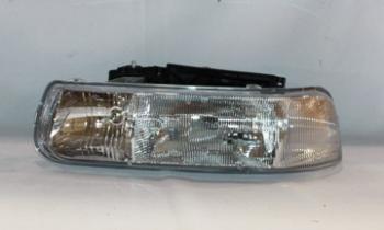 2006 Chevrolet Tahoe Headlight Assembly Left TYC 20550000 image 2 of 2