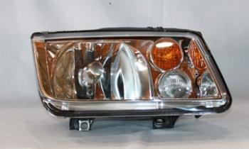 2003 Volkswagen Jetta Headlight Assembly Right TYC 20565360 image 2 of 2
