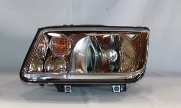 2000 Volkswagen Jetta Headlight Assembly Left TYC 20565400 image 2 of 2