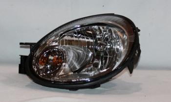 2005 Dodge Neon Headlight Assembly Left TYC 20639090 image 2 of 2