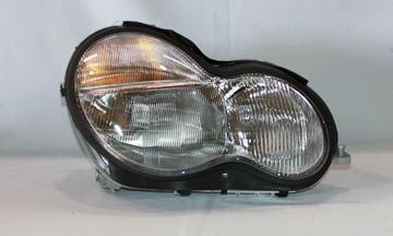 2002 Mercedes-Benz C240 Headlight Assembly Right TYC 20647900 image 1 of 2
