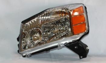 2007 Nissan Armada Headlight Assembly Left TYC 20652000 image 1 of 2