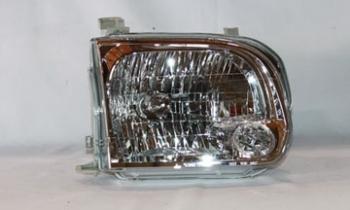 2007 Toyota Sequoia Headlight Assembly Right TYC 20665700 image 1 of 2