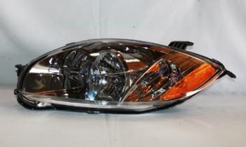 2006 Mitsubishi Eclipse Headlight Assembly Left TYC 20672200 image 2 of 2