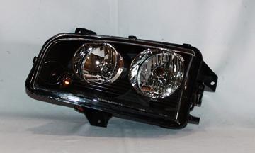 2010 Dodge Charger Headlight Assembly Left TYC 20672800 image 2 of 2
