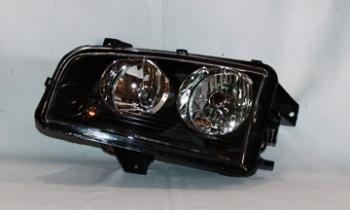 2008 Dodge Charger Headlight Assembly Left TYC 20672800 image 2 of 2